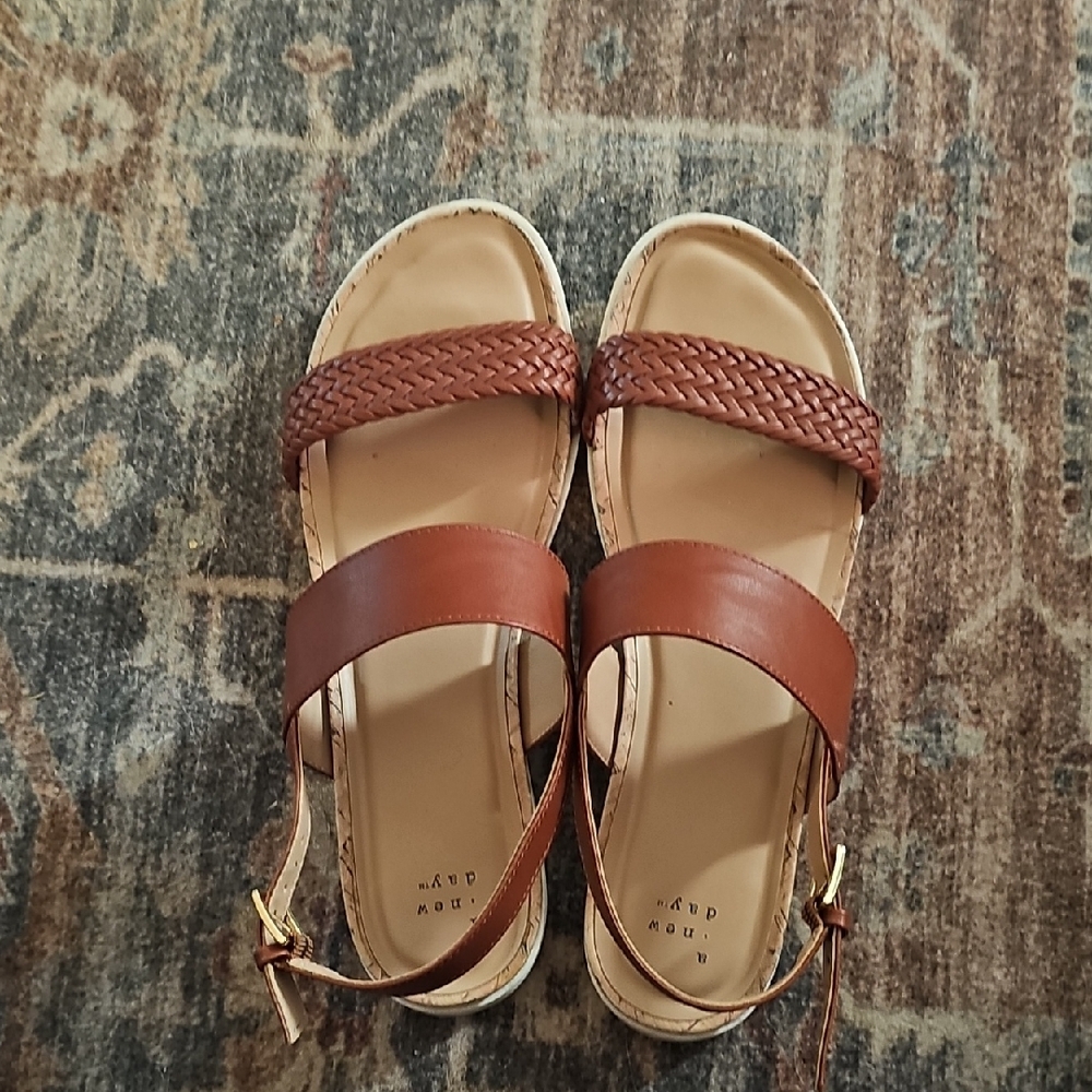Ladies Brown Sandals